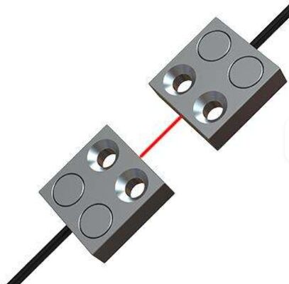 Through Beam / Reflective Fiber Optic Sensor , PTY57TZ Industrial Automation Optical Fiber Sensor