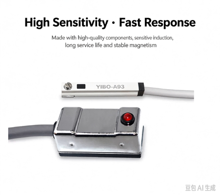 BOJKE BO-03R Cylinder Magnetic Sensor Switch High Sensitivity Plastic Detect Intensity Magnetic