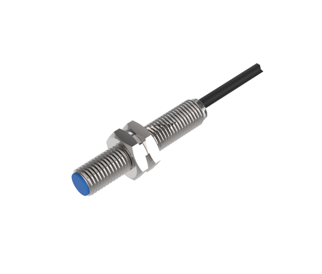 M12 Stainless Steel Inductive Proximity Switch Sensor 4-8mm Range Detection For Iron Metal