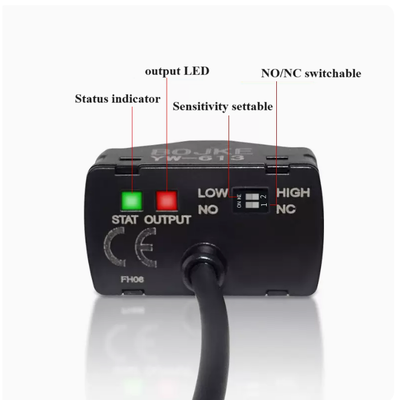 ABS Capacitive Liquid Level Sensor YW-613 Industrial Automation Pipeline Limit Switch Detection
