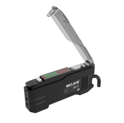 Dual Digital Fiber Optic Amplifier Sensor Anti Interference High Accuracy Fast Respond