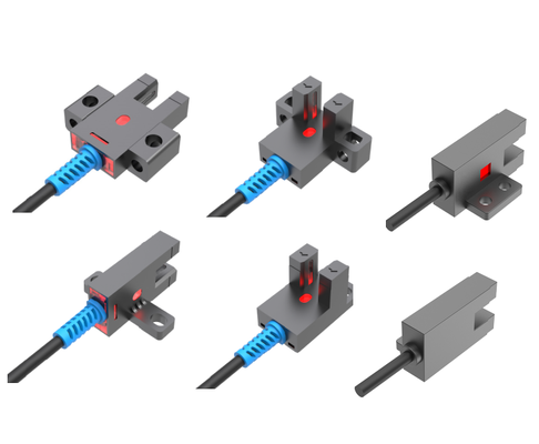 Optical Position Slot Sensors Pre Wired / Connector Type Fork Sensor