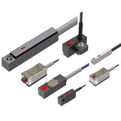 Non Contact Measurement Cylinder Magnetic Sensor High Sensitivity Detect Magnetic Switch Sensor