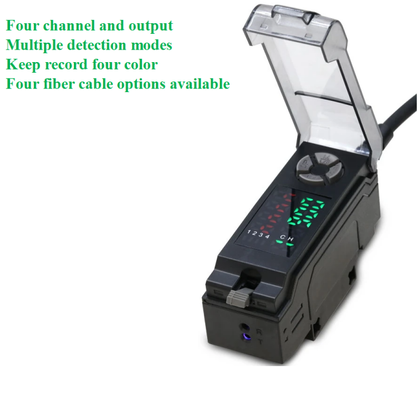 High Speed Optical Color Mark Sensor For Color Detection Identification Different Colors