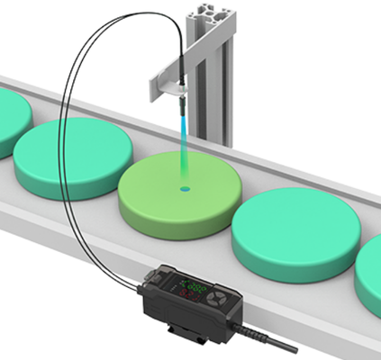 High Speed Optical Color Mark Sensor For Color Detection Identification Different Colors