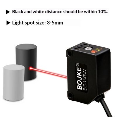 Background Suppression Photoelectric Sensors 50mm-1200mm Detection Distance