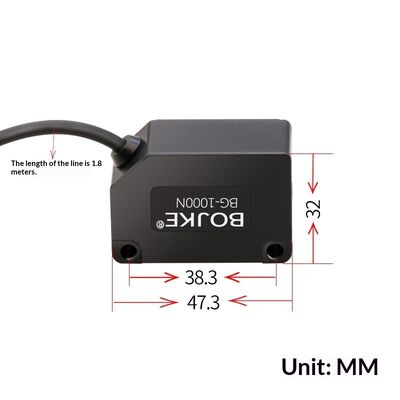 Background Suppression Photoelectric Sensors 50mm-1200mm Detection Distance