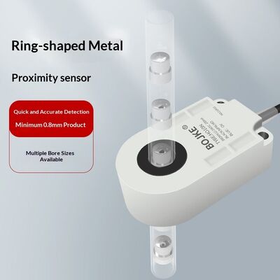 ABS Body Ring Proximity Sensor Metal Photoelectric Sensor With 3-100mm Aperture Detects