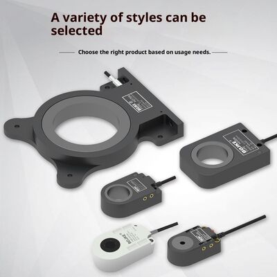 ABS Body Ring Proximity Sensor Metal Photoelectric Sensor With 3-100mm Aperture Detects