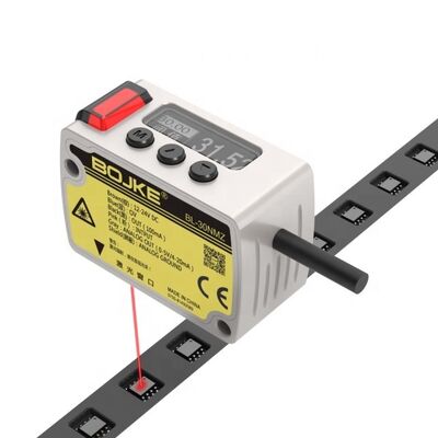 Square Compact Intelligent High Speed Laser Displacement Sensor Multi Function