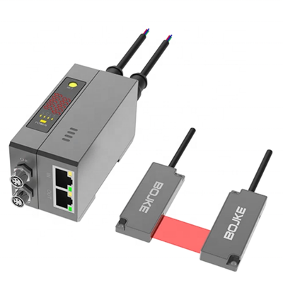 Sensing Range 2-10mm Optical Through-Beam Edge Sensor With Light Axis Alignment