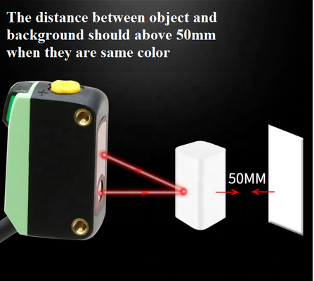 Compact Transmissive Diffuse Reflection Photoelectric Sensor Switch