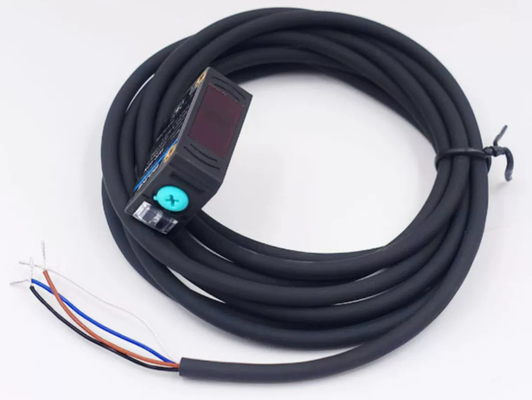 30m Laser Photoelectric Sensor , Through Beam Photoelectric Sensor Switch