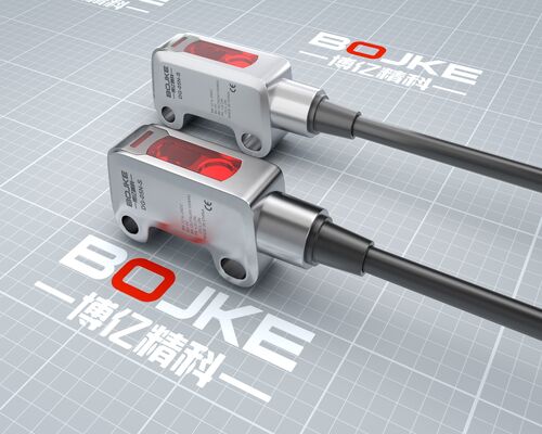 Miniature Photoelectric Sensors , Thru Beam Photoelectric Sensor With Background Suppression