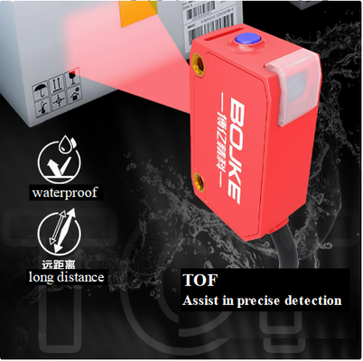 Infrared Photoelectric Sensor TOF Laser Switch Sensor With 3m Long Sensing Distance