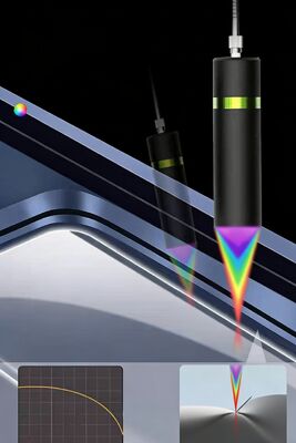 Transparent Object Spectral Confocal Displacement Sensor ABS Material