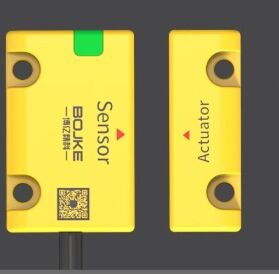 Non Contact Magnetic Encoder Safety Door Switch RFID Industrial Safety Door Lock