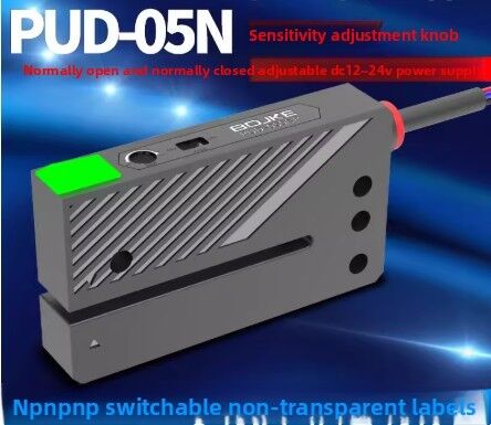 PC Material Label Sensor U Slot Type PUD-050NP Label Counting Rewinding Machine