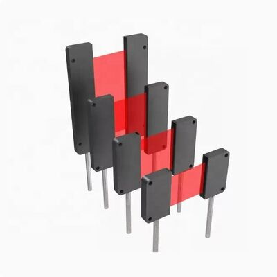 Wide Screen Fiber Optic Thru Beam Sensor Head Area Optical Sensors With Probes Cable
