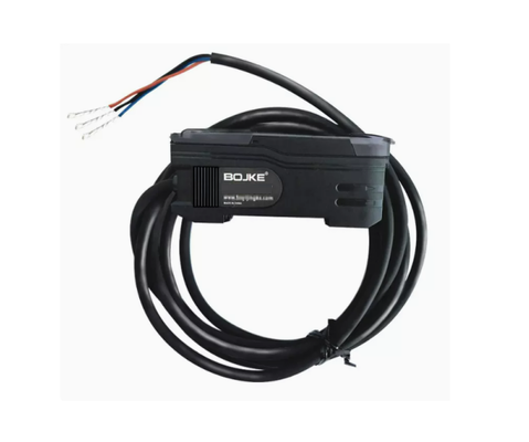 Plastic Digital Display Fiber Optic Amplifier Sensor Fast Respond