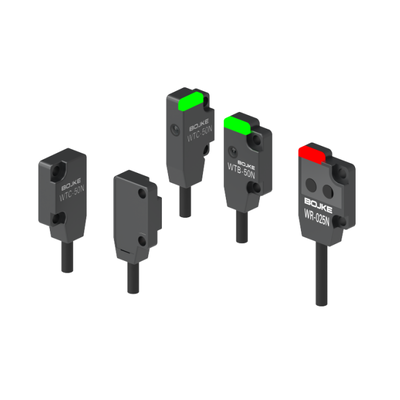 Reflective Diffuse Photoelectric Sensor IP64 Ultra Thin ABS Material
