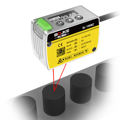 Measuring Laser Distance Sensor 35mm-435mm Wide Range With NPN PNP Analog RS485 Output