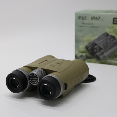 Professional 10x42 long range hunting waterproof laser rangefinder binoculars high quality long range