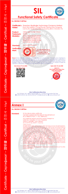 China Guangdong Boyijingke Sensing Co., Ltd. certification